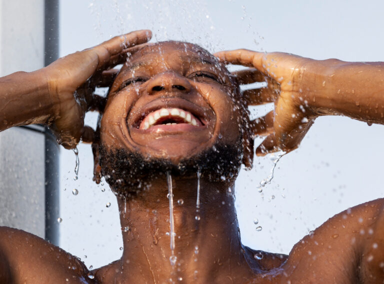 face-washing